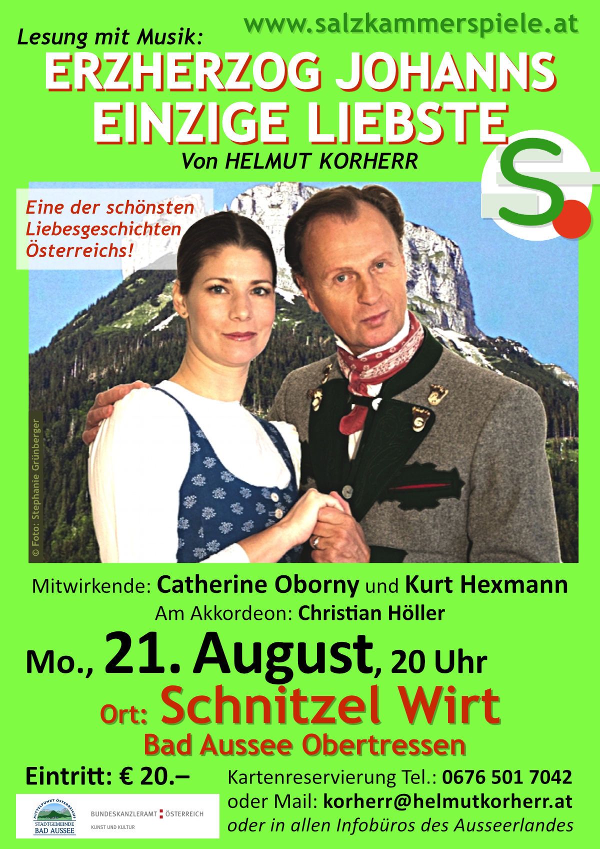 Erzherzog Johanns einzige Liebste