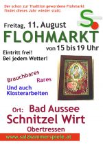 Flohmarkt beim Schnitzel Wirt, 11. August 2023