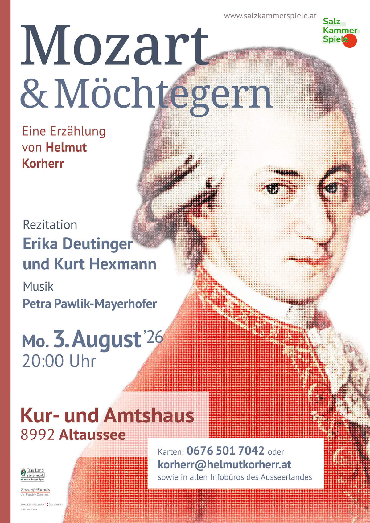 Plakat Mozart & Möchtegern